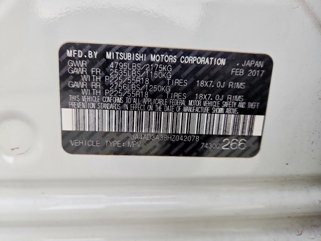 2017 MITSUBISHI OUTLANDER SE photo 14