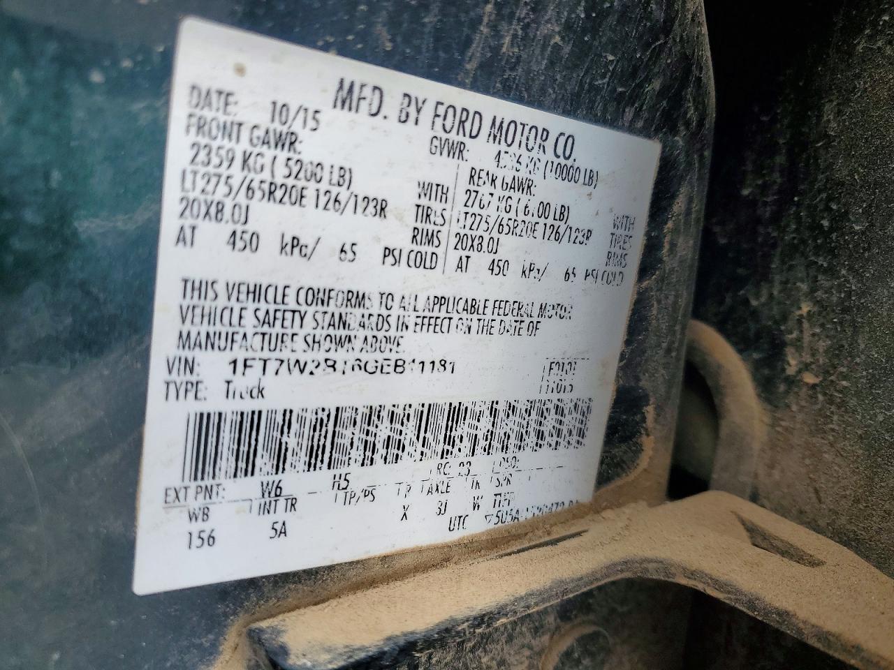 2016 FORD F250 SUPER DUTY photo 23