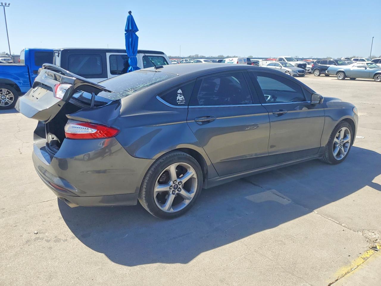 2016 FORD FUSION S photo 3