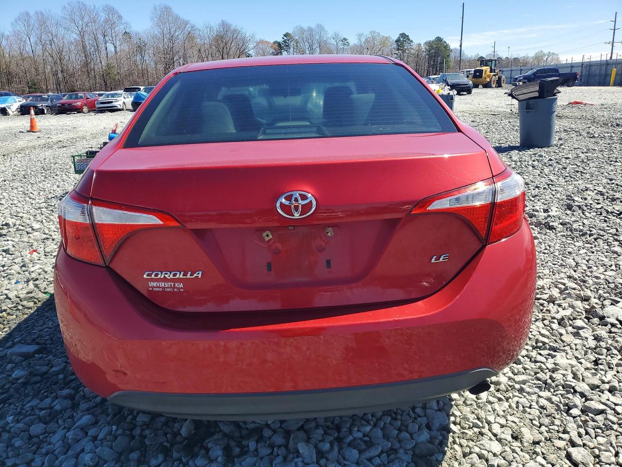 2015 TOYOTA COROLLA photo 11