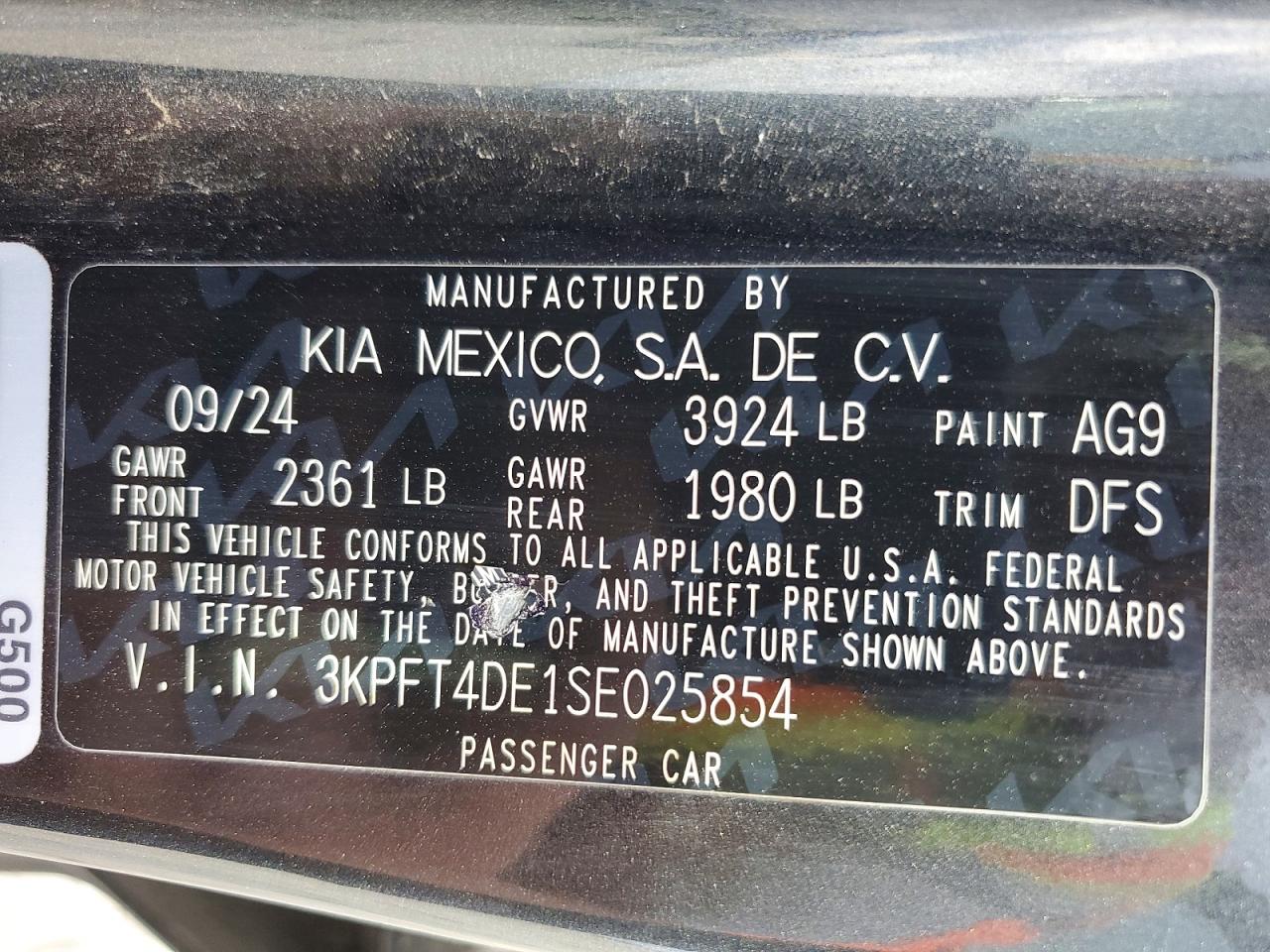 2025 KIA K4 LXS photo 13