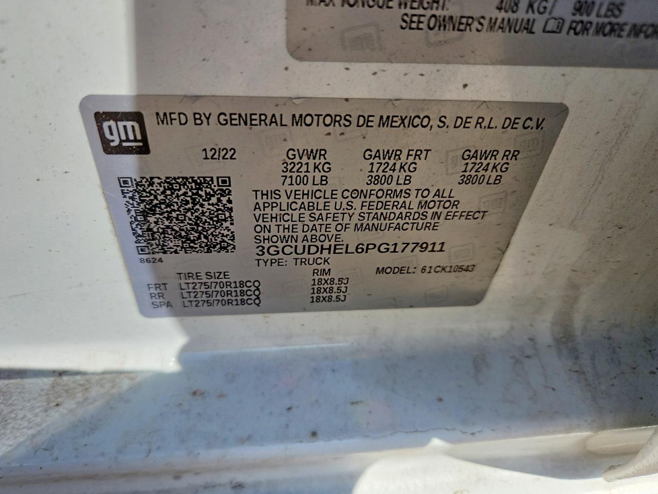 2023 CHEVROLET SILVERADO K1500 ZR2 photo 23
