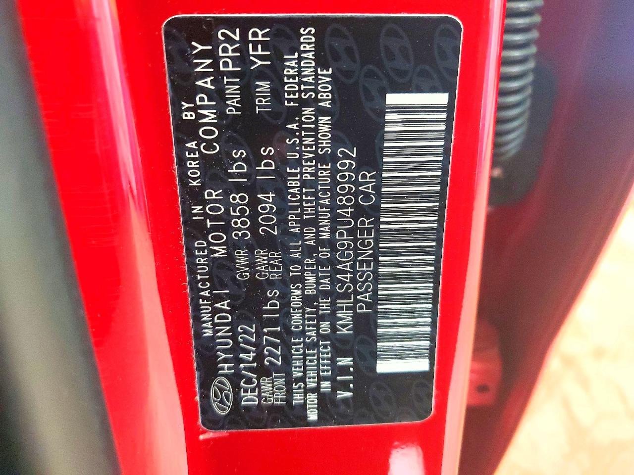 2023 HYUNDAI ELANTRA SEL photo 23