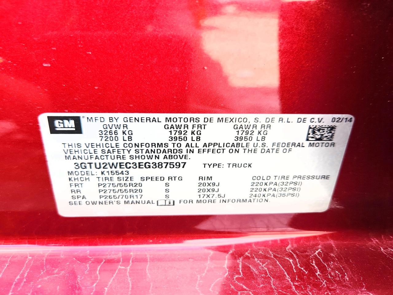 2014 GMC SIERRA K1500 DENALI photo 12