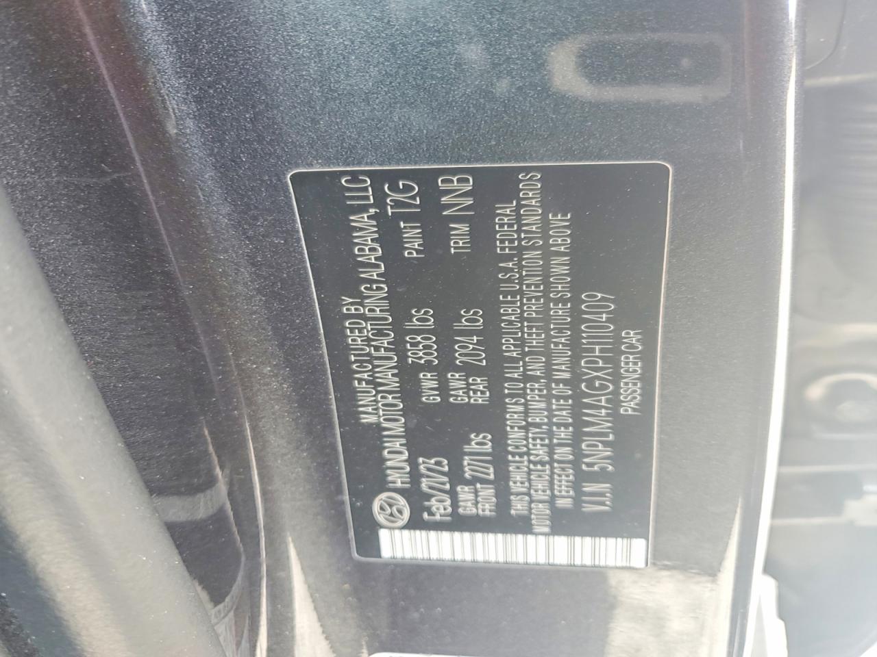 2023 HYUNDAI ELANTRA photo 12