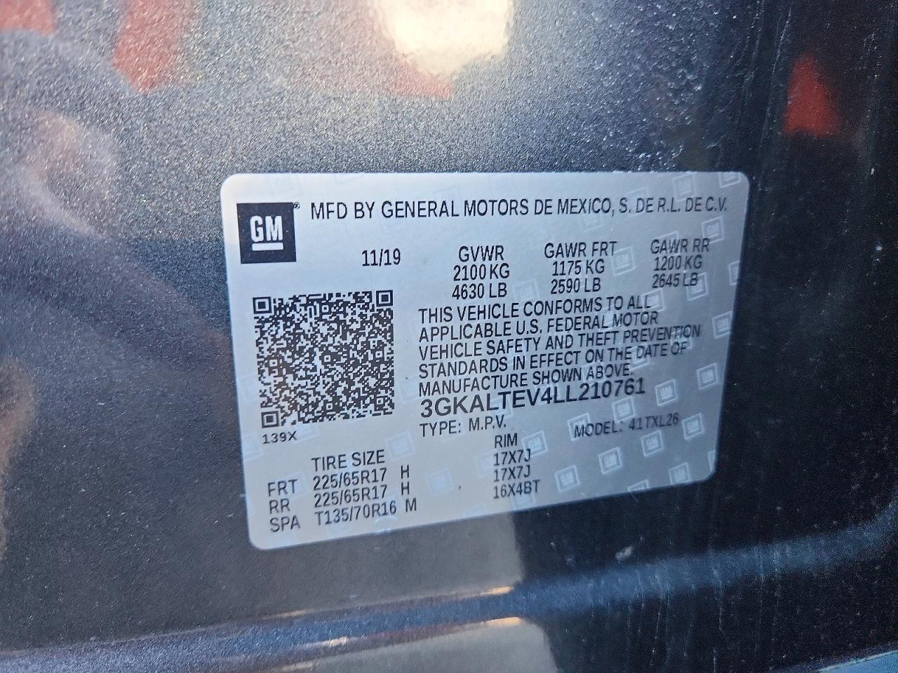 2020 GMC TERRAIN SLE photo 14