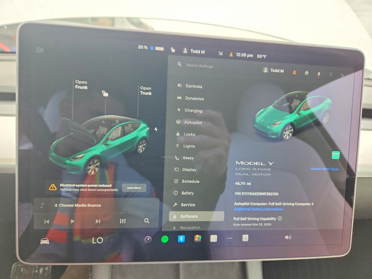 2021 TESLA MODEL Y photo 9