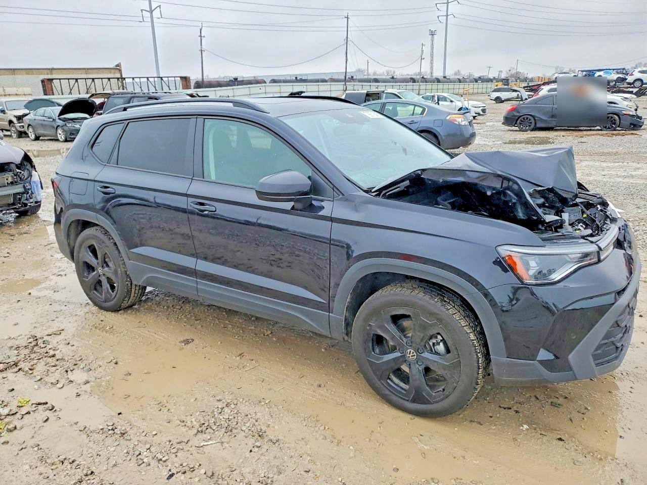 2025 VOLKSWAGEN TAOS SE BLACK photo 4