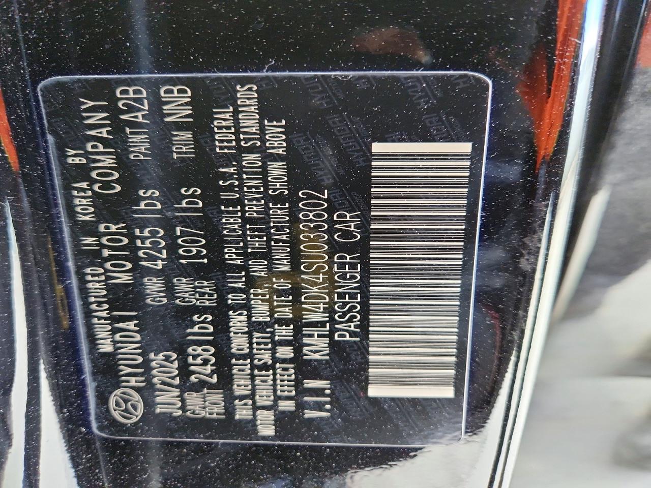 2025 HYUNDAI ELANTRA N BASE photo 13