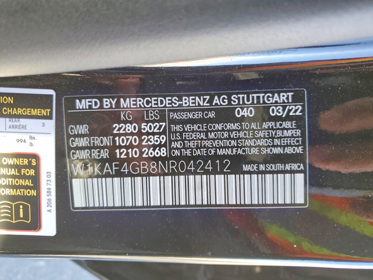 2022 MERCEDES-BENZ C 300 photo 13