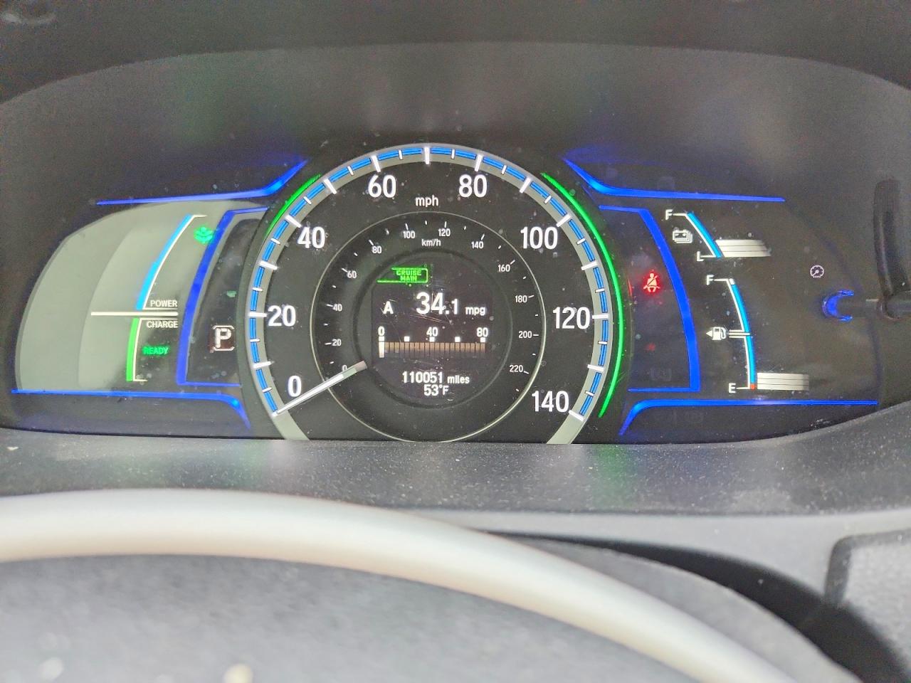 2015 HONDA ACCORD HYBRID EXL photo 9
