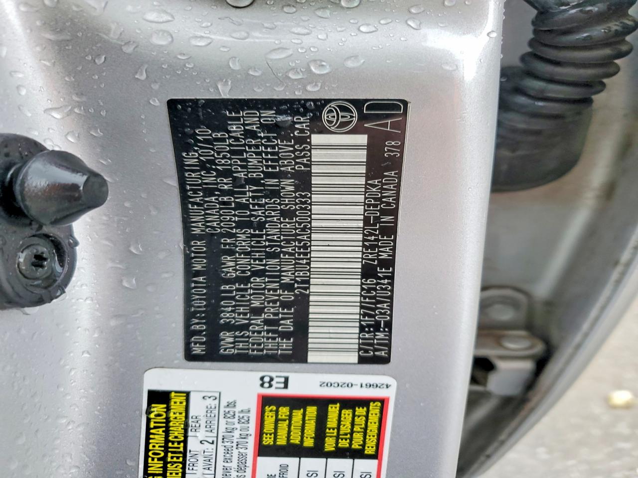 2010 TOYOTA COROLLA LE photo 25