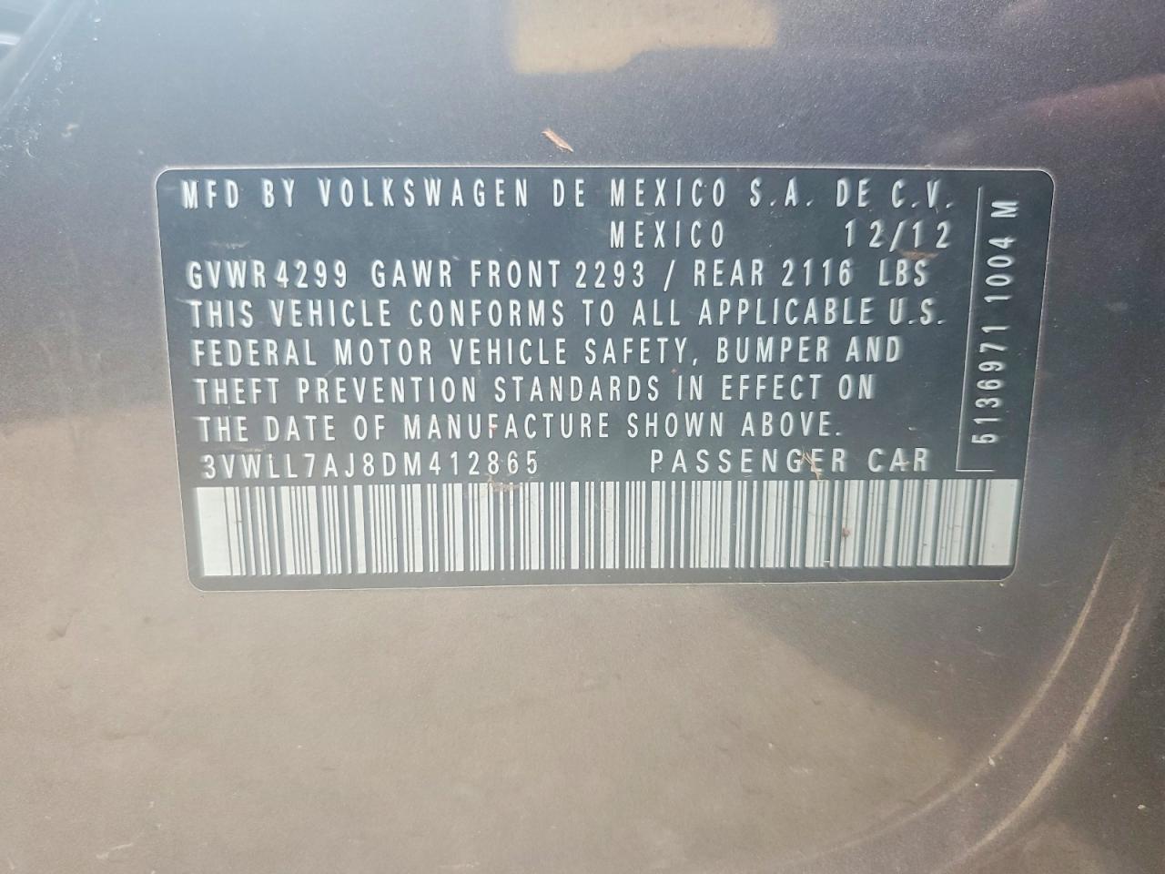 2013 VOLKSWAGEN JETTA TDI photo 34