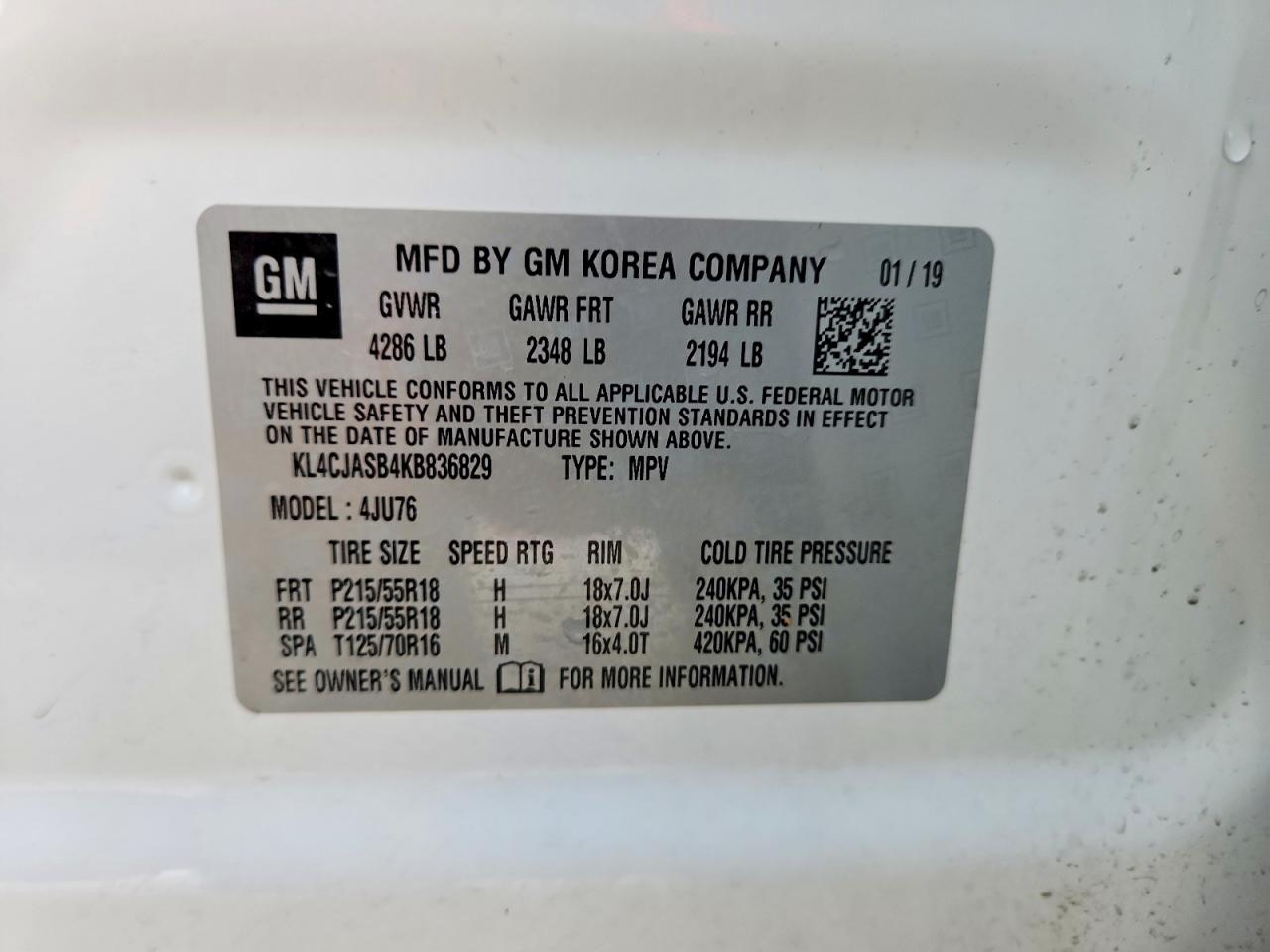 2019 BUICK ENCORE PREFERRED photo 23