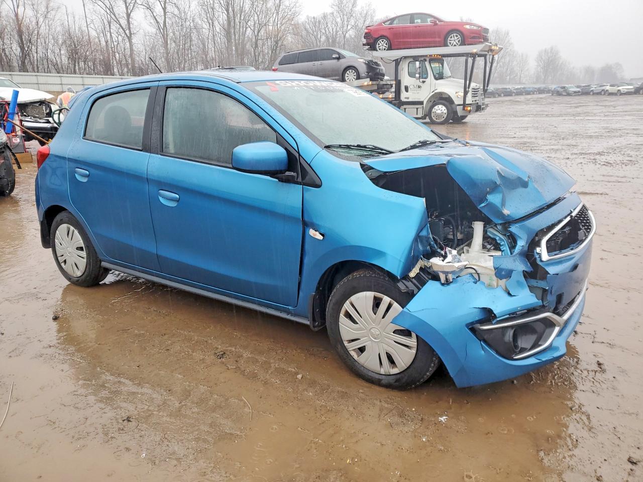 2017 MITSUBISHI MIRAGE ES photo 4