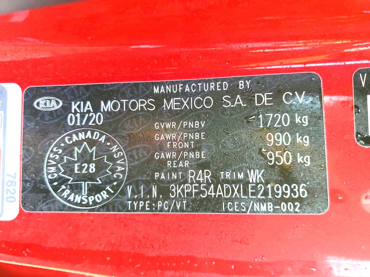 2020 KIA FORTE EX photo 12