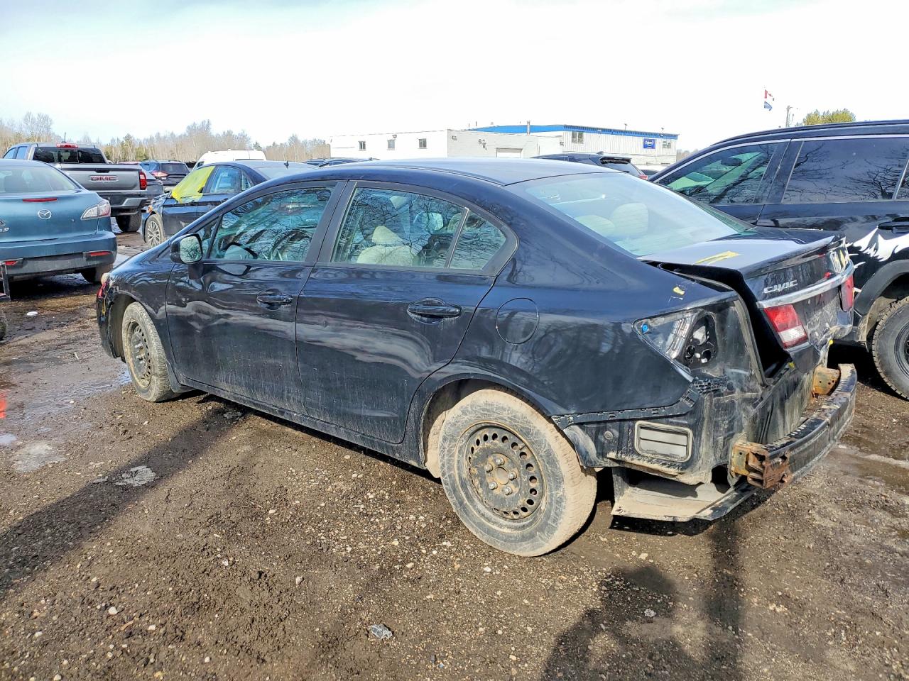 2013 HONDA CIVIC LX photo 2