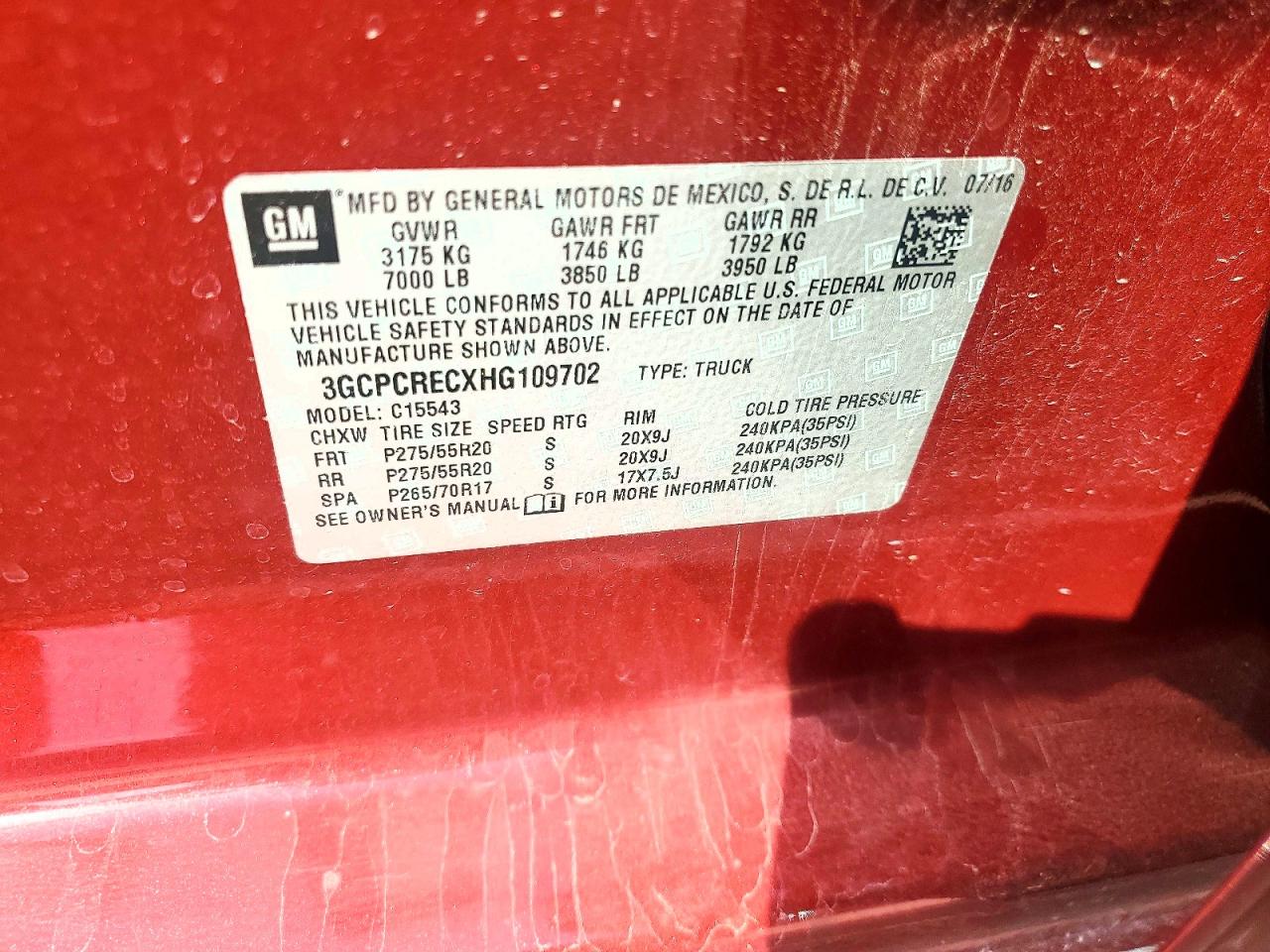 2017 CHEVROLET SILVERADO C1500 LT photo 23