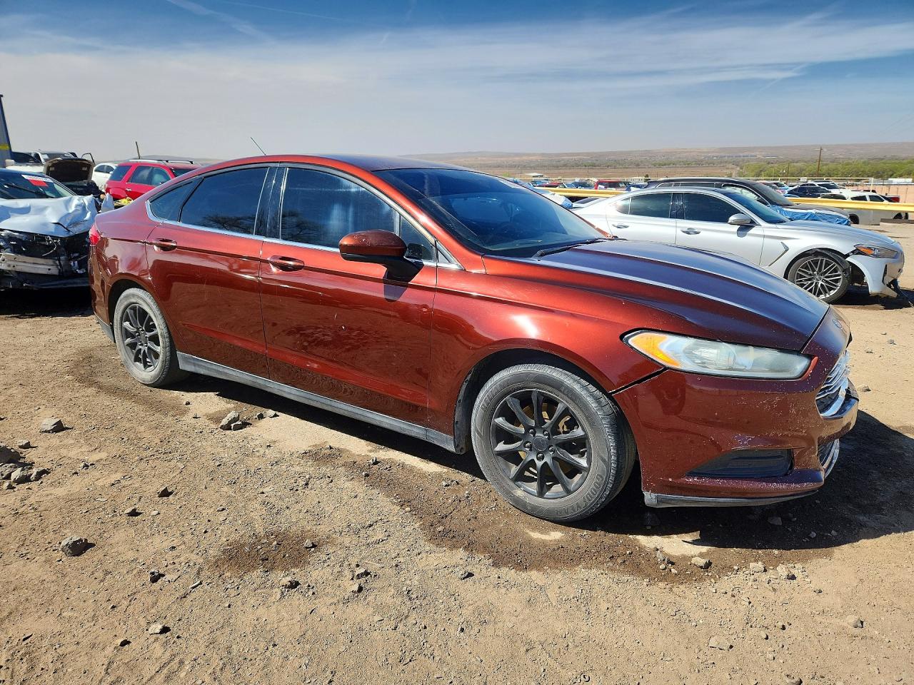 2016 FORD FUSION S photo 4
