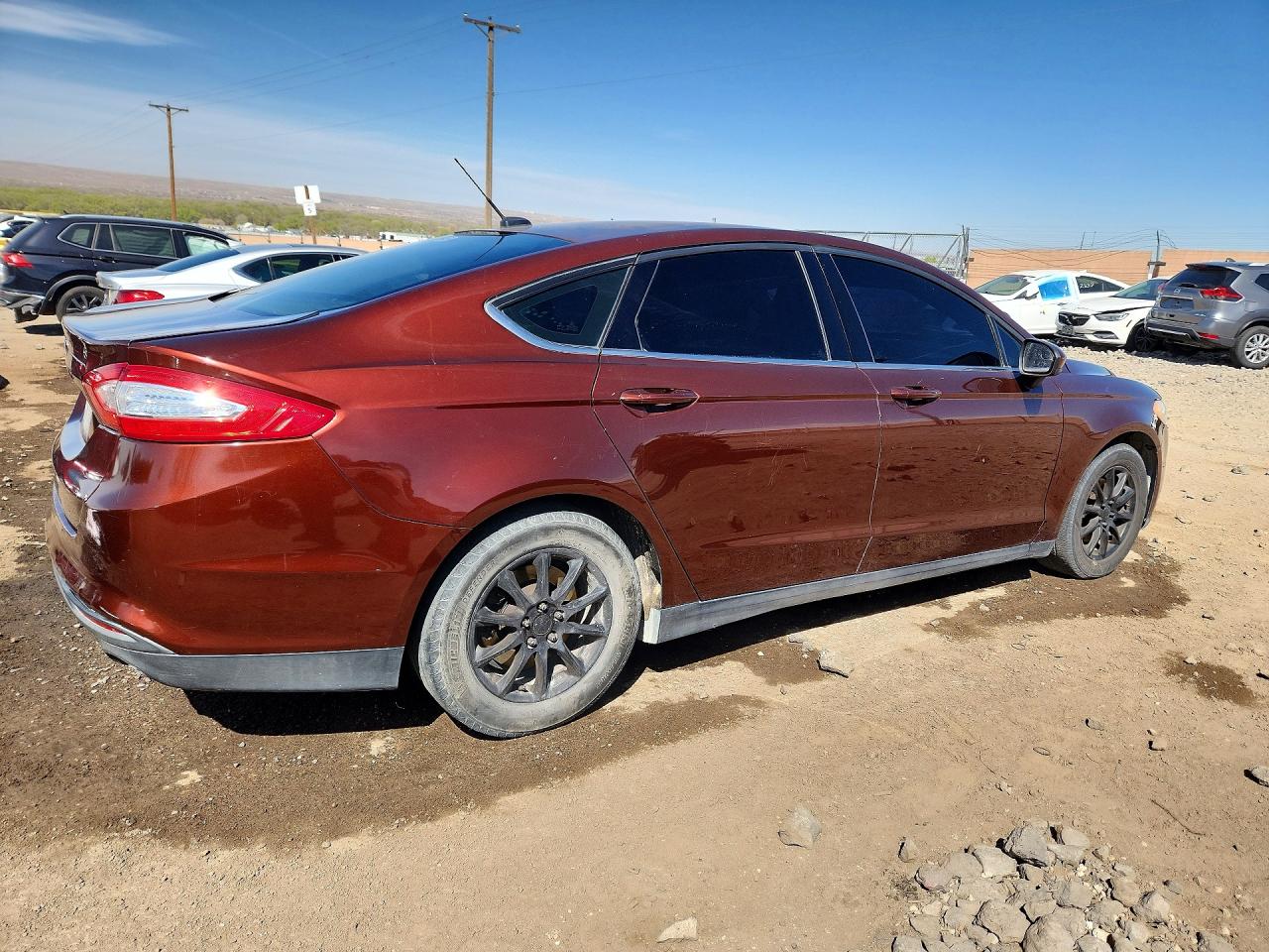 2016 FORD FUSION S photo 3