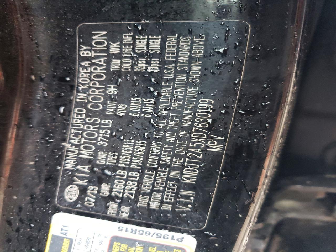 2013 KIA SOUL BASE photo 25
