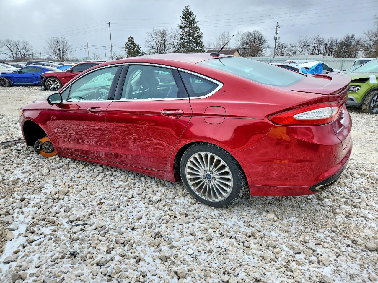 2016 FORD FUSION TITANIUM photo 2