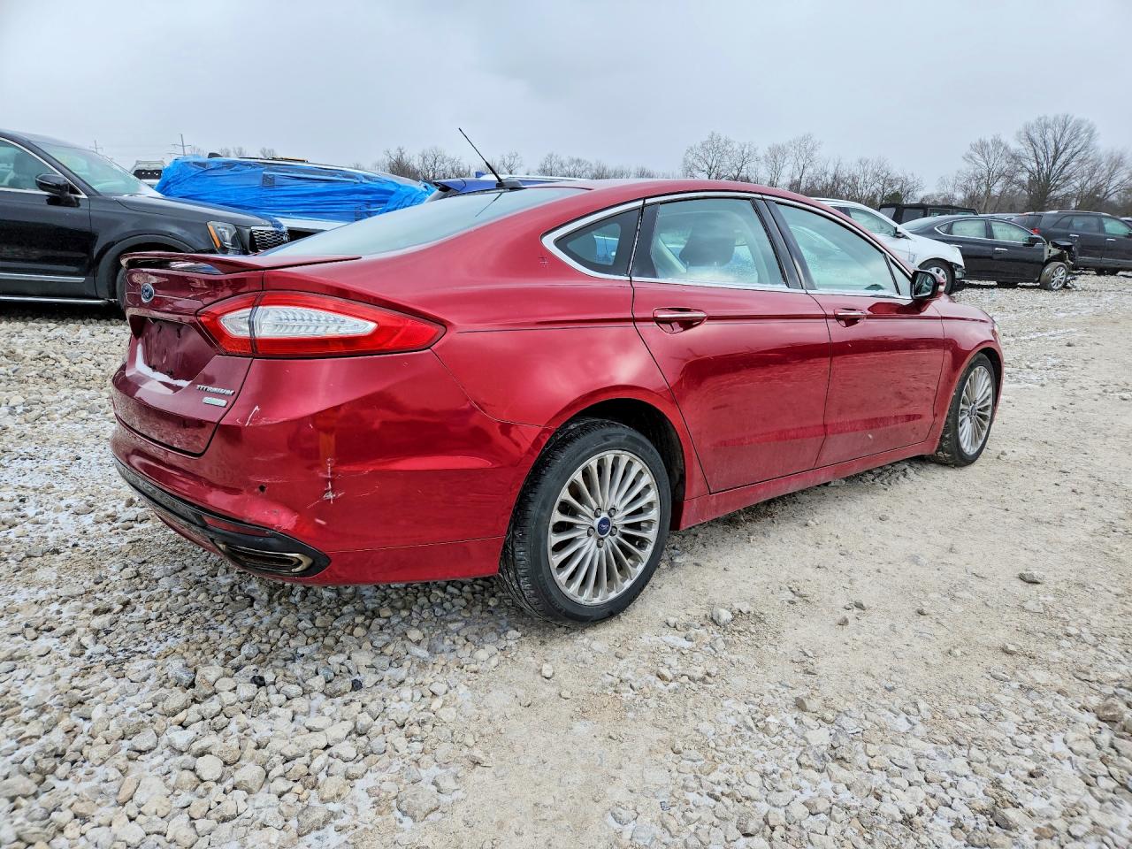 2016 FORD FUSION TITANIUM photo 3