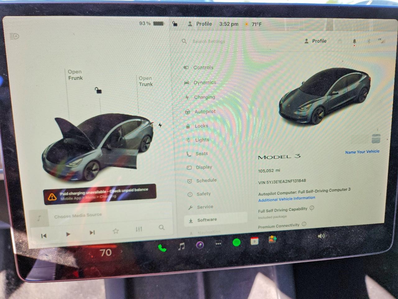 2022 TESLA MODEL 3 photo 9