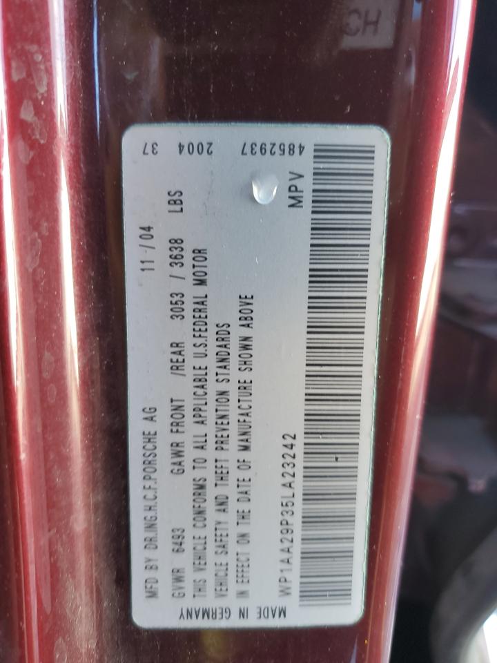 2005 PORSCHE CAYENNE photo 23