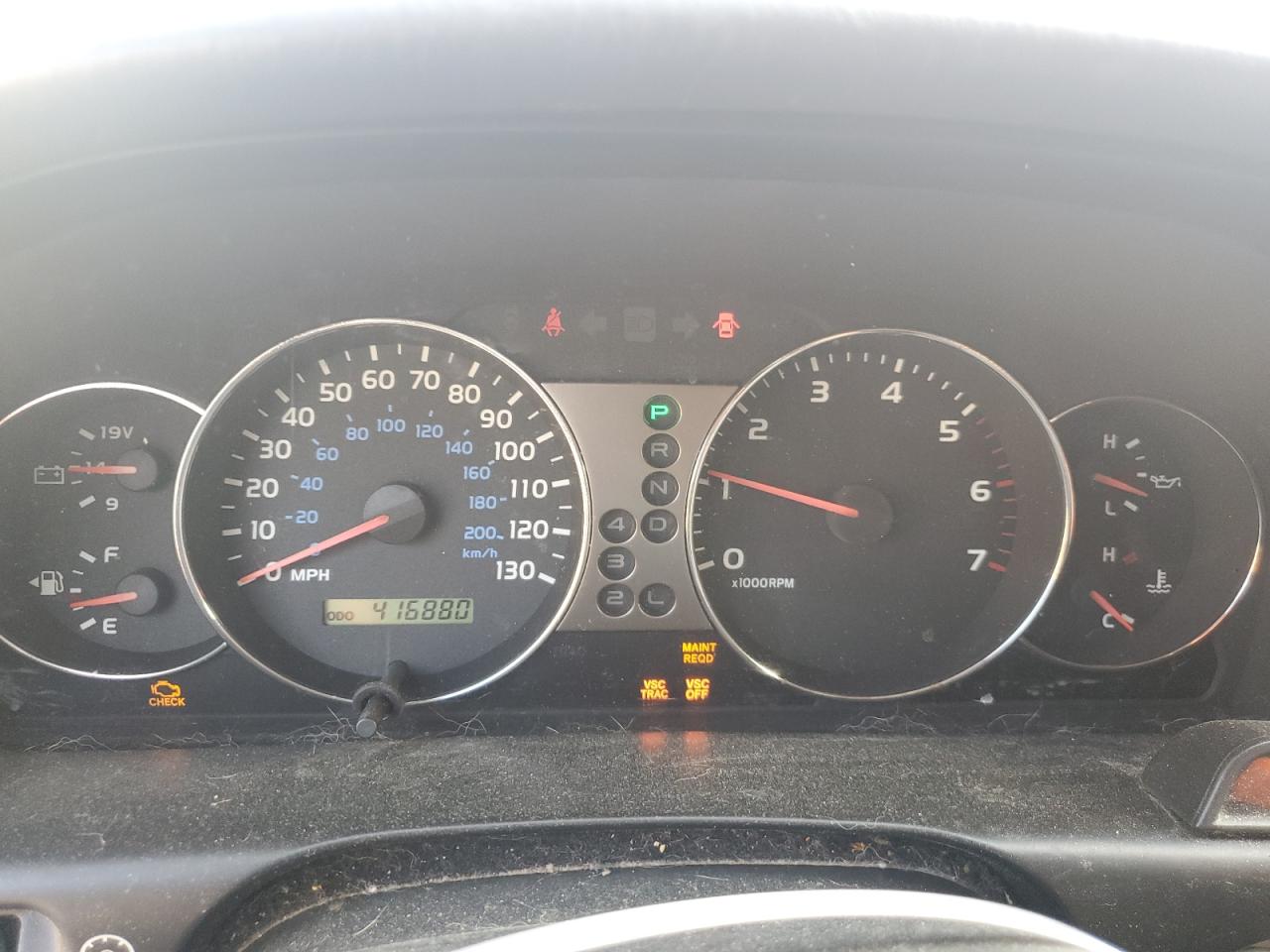 2003 TOYOTA LAND CRUISER photo 9