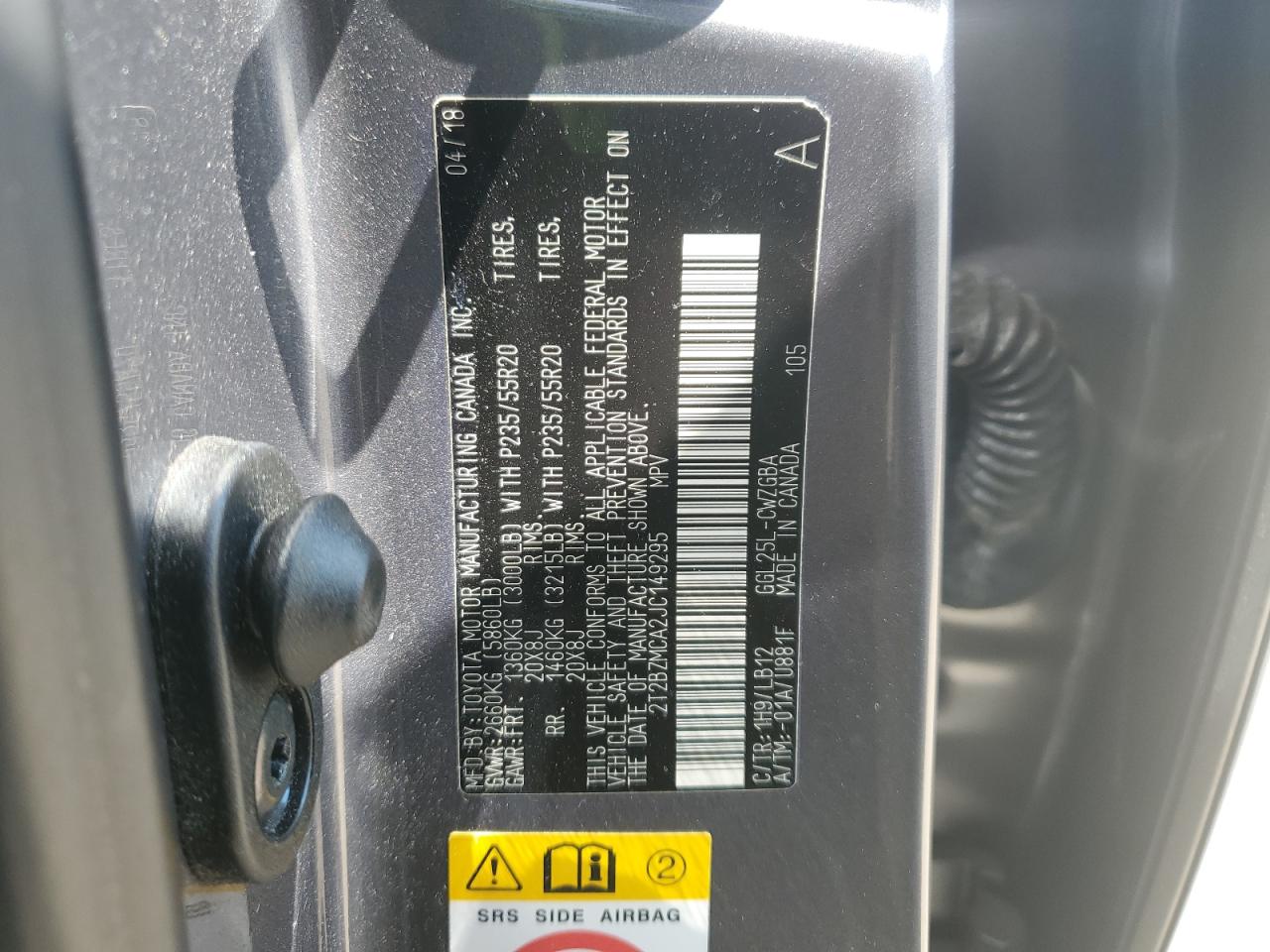 2018 LEXUS RX 350 BASE photo 34