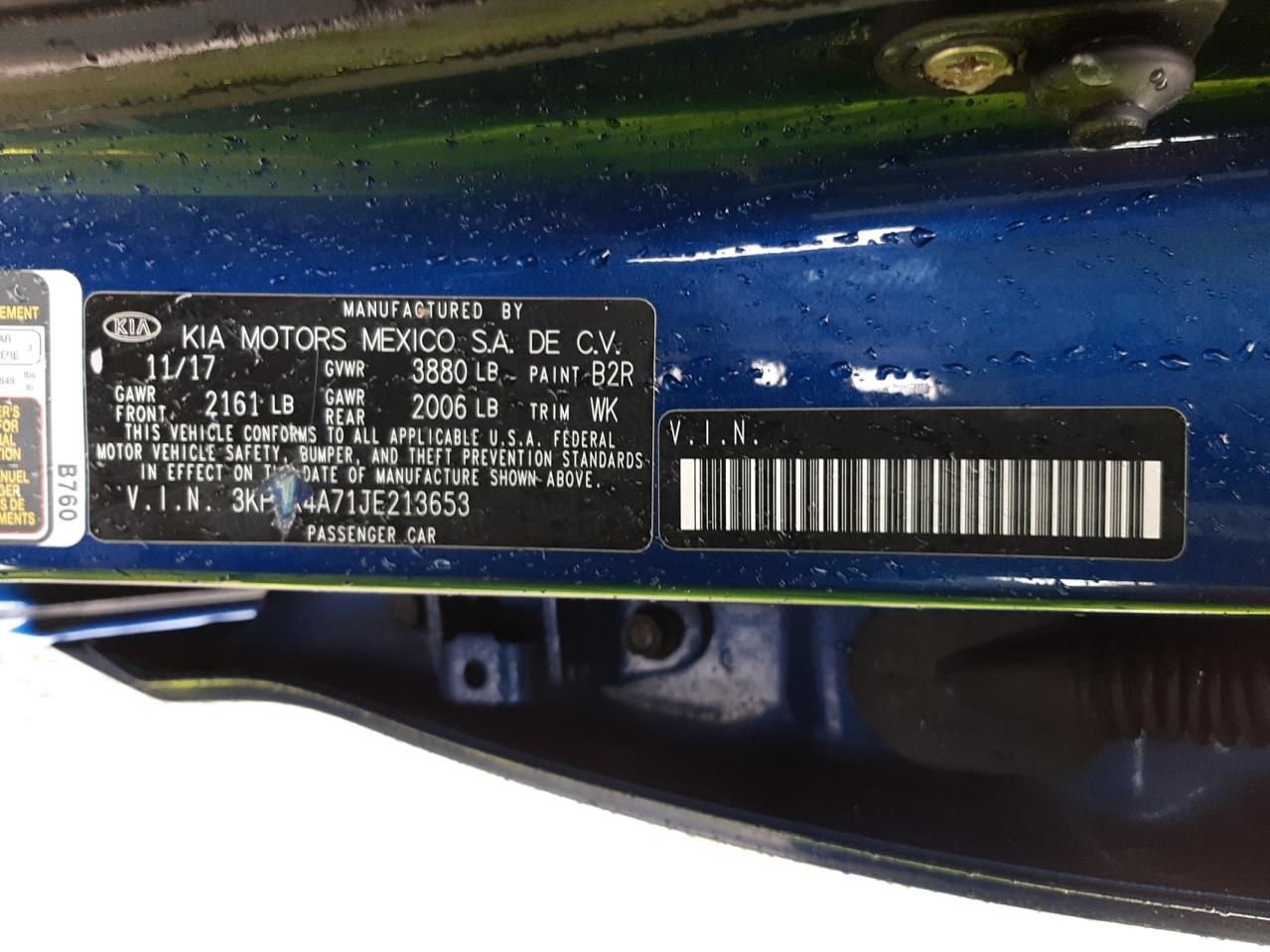 2018 KIA FORTE LX photo 12