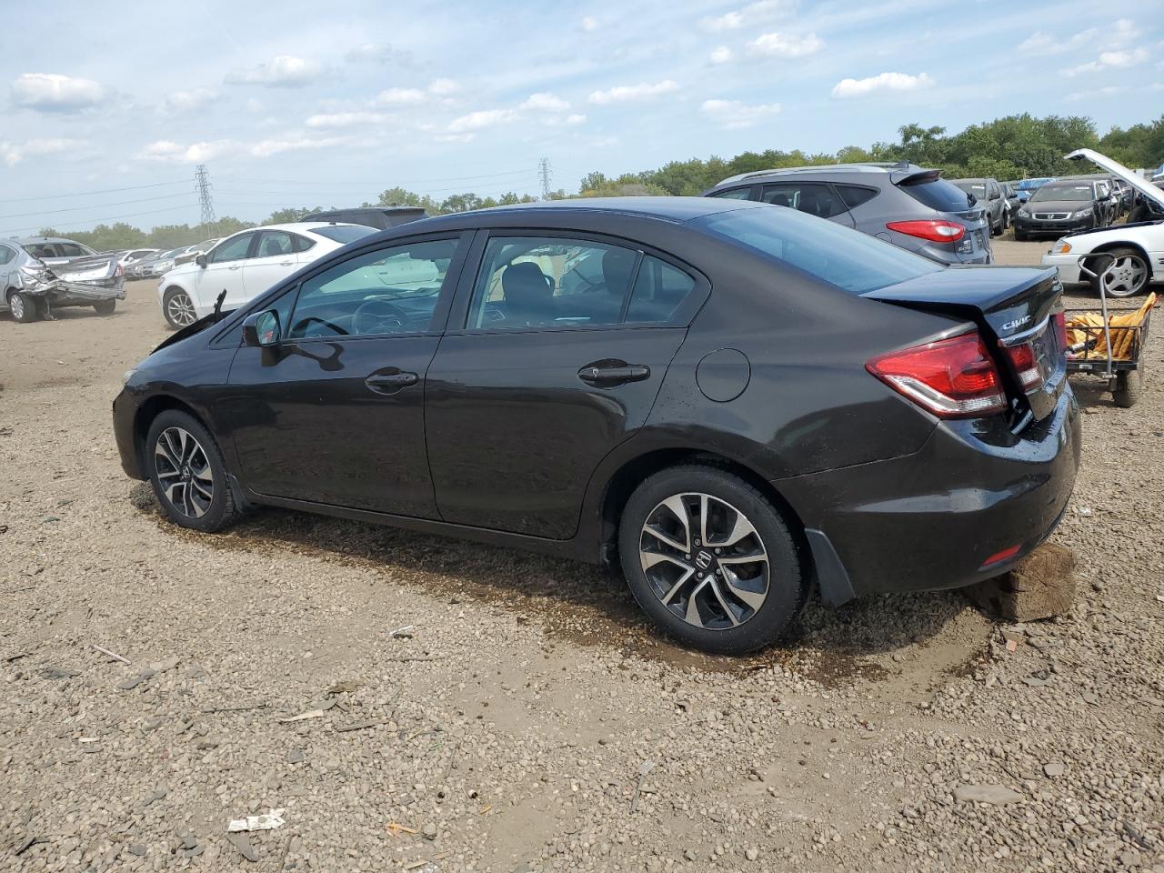 2014 HONDA CIVIC EX photo 4