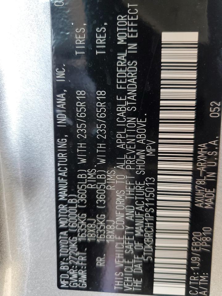2023 TOYOTA HIGHLANDER HYBRID XLE photo 27