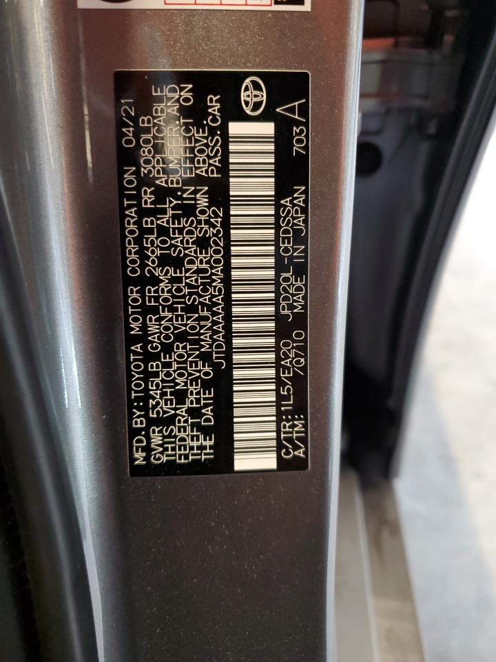 2021 TOYOTA MIRAI XLE photo 34