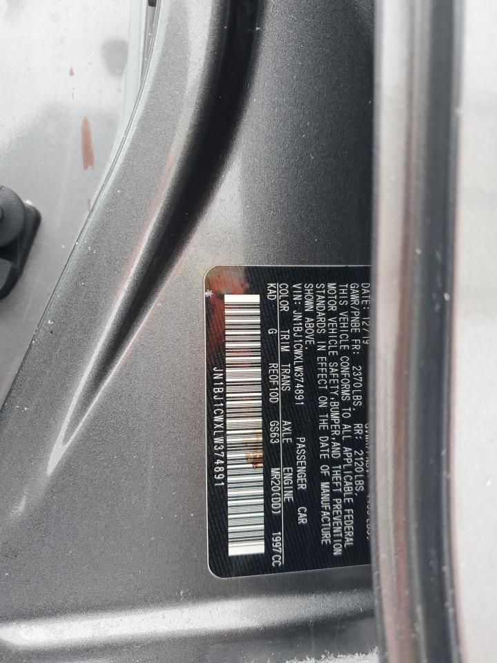 2020 NISSAN ROGUE SPORT S photo 13