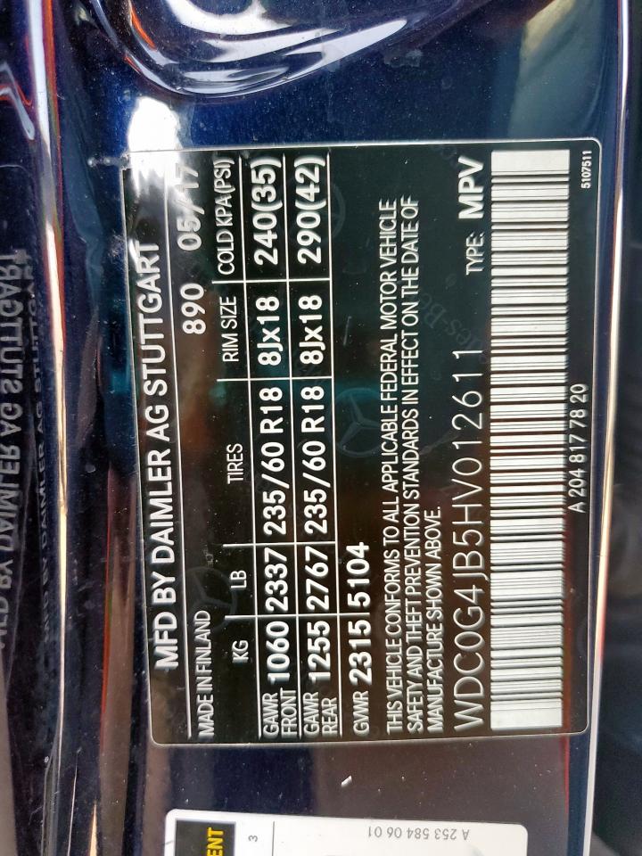 2017 MERCEDES-BENZ GLC 300 photo 25