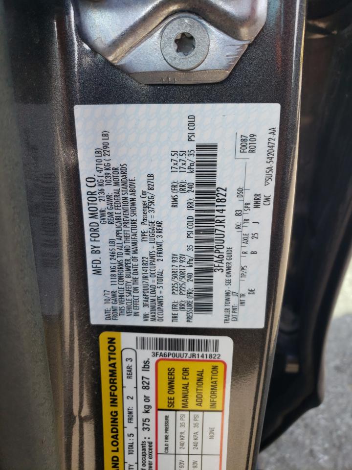 2018 FORD FUSION S HYBRID photo 25