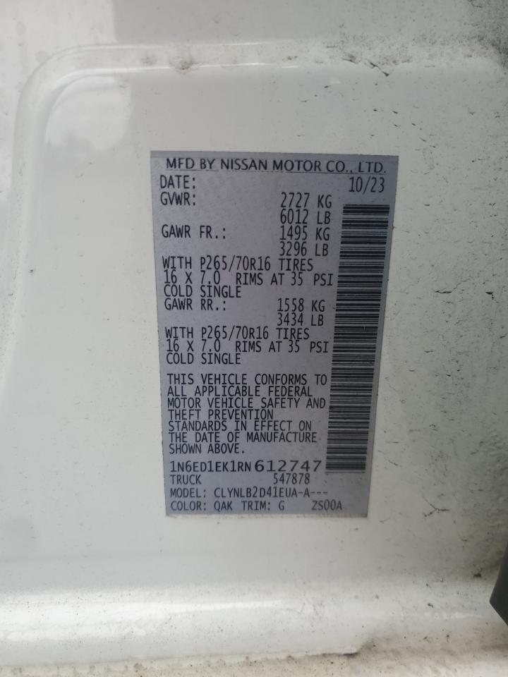 2024 NISSAN FRONTIER S photo 37