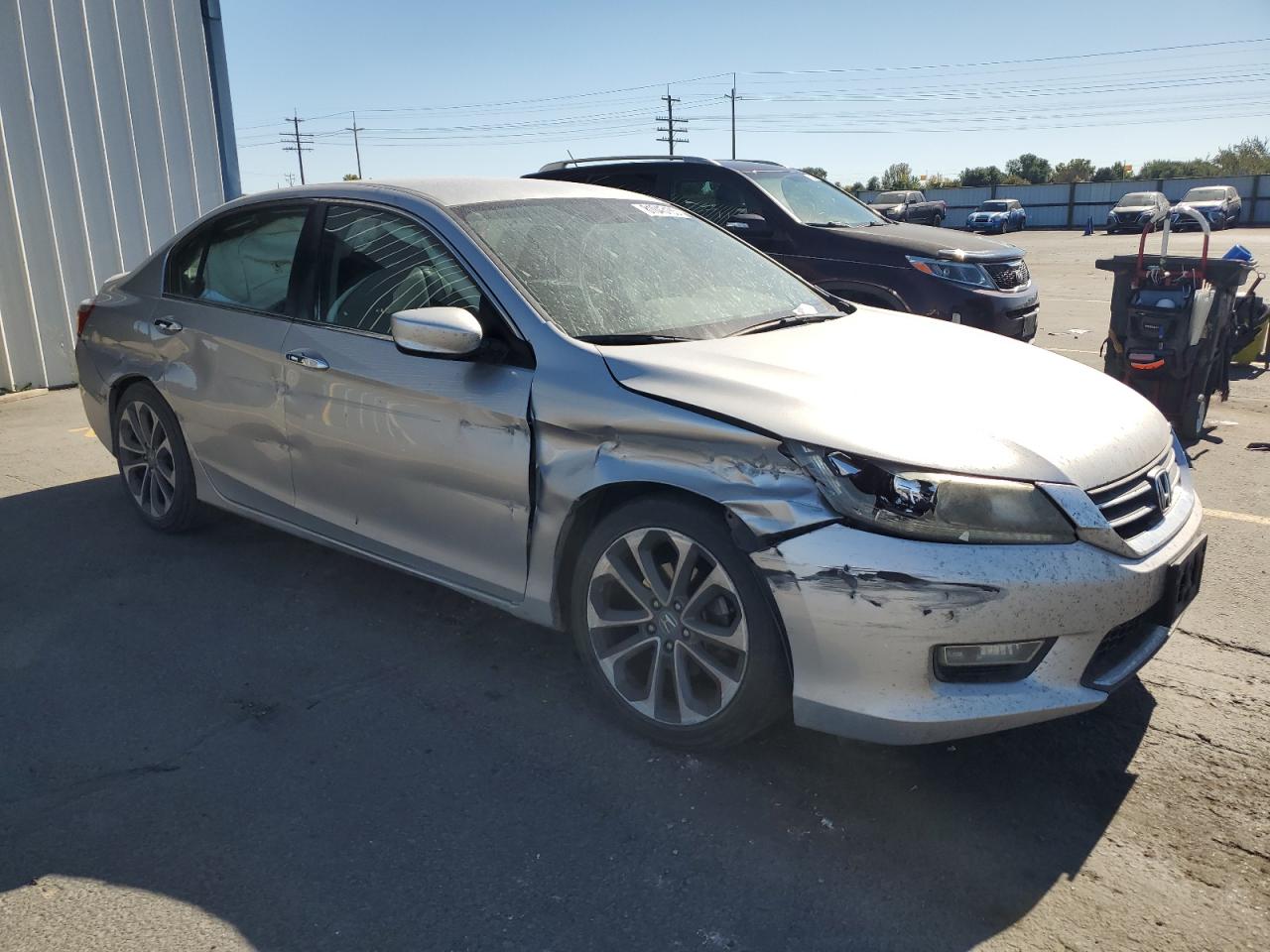 2013 HONDA ACCORD photo 4