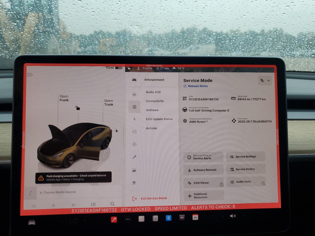 2022 TESLA MODEL 3 photo 9