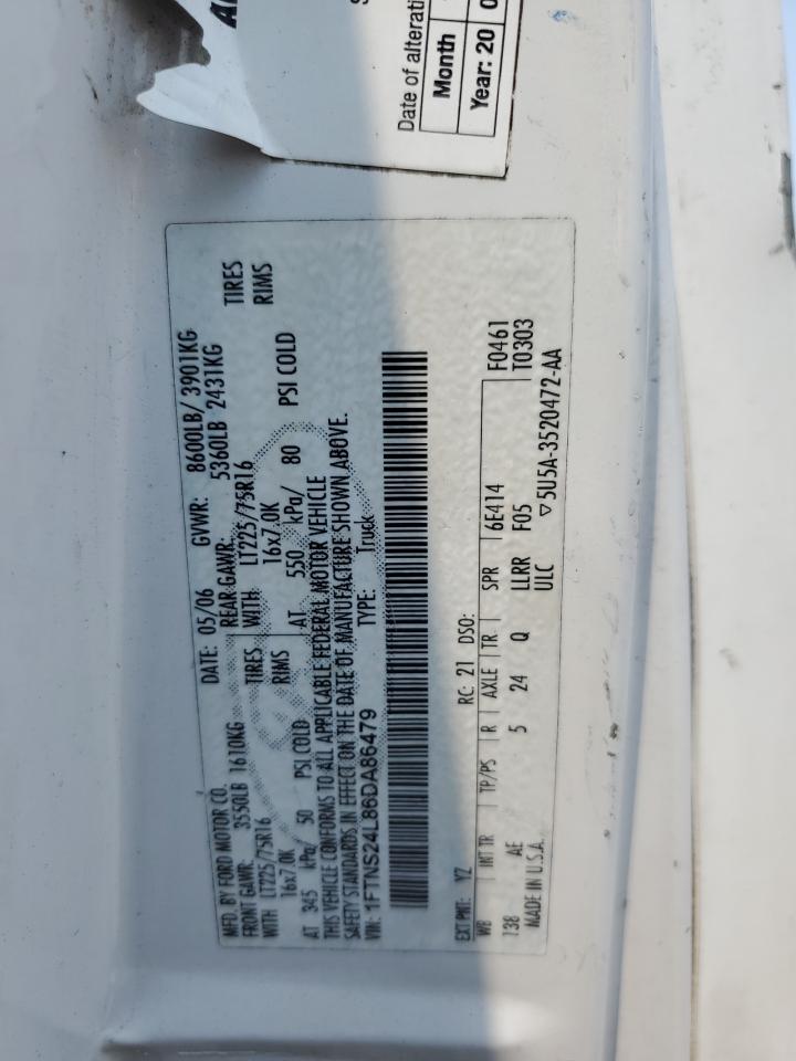 2006 FORD ECONOLINE E250 VAN photo 13