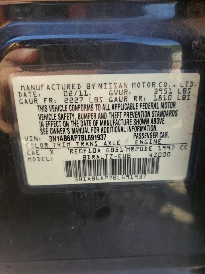 2011 NISSAN SENTRA 2.0 photo 12