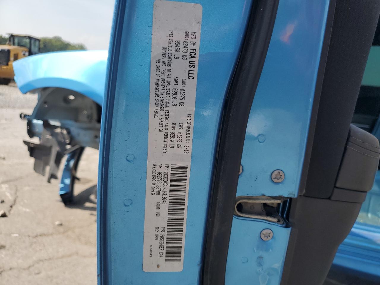 2018 DODGE CHARGER R photo 12