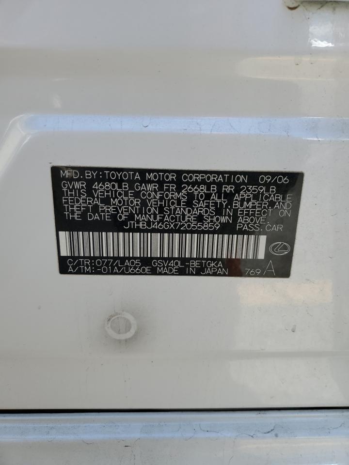 2007 LEXUS ES 350 photo 34