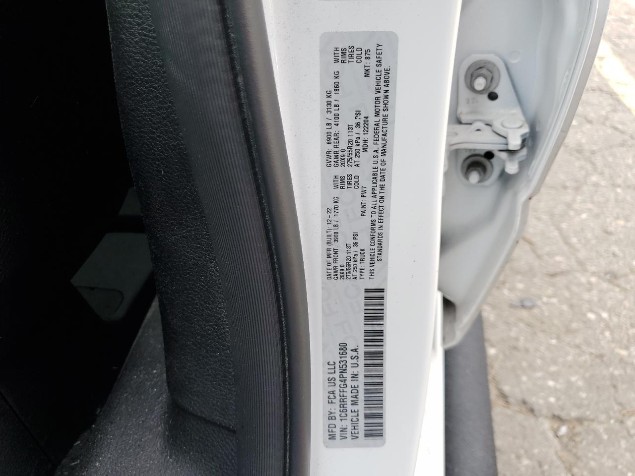 2023 RAM 1500 BIG HORN photo 12