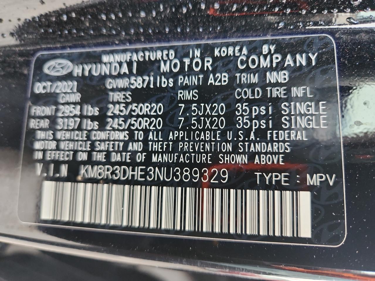 2022 HYUNDAI PALISADE SEL photo 14
