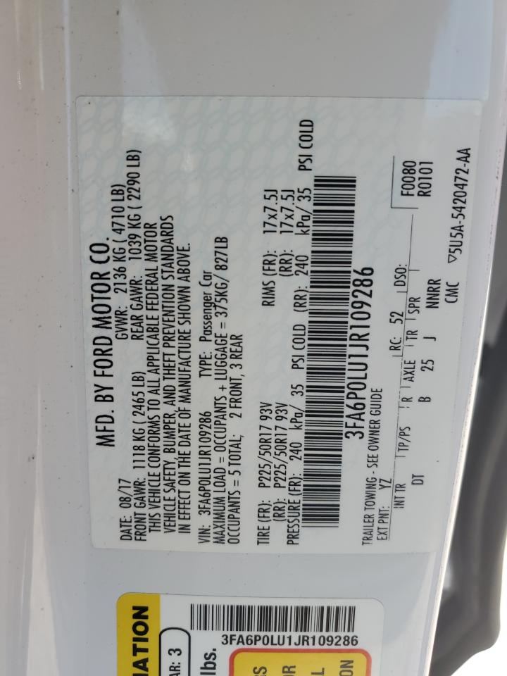 2018 FORD FUSION SE HYBRID photo 25