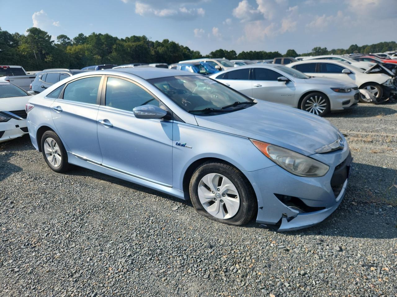 2015 HYUNDAI SONATA HYBRID photo 4