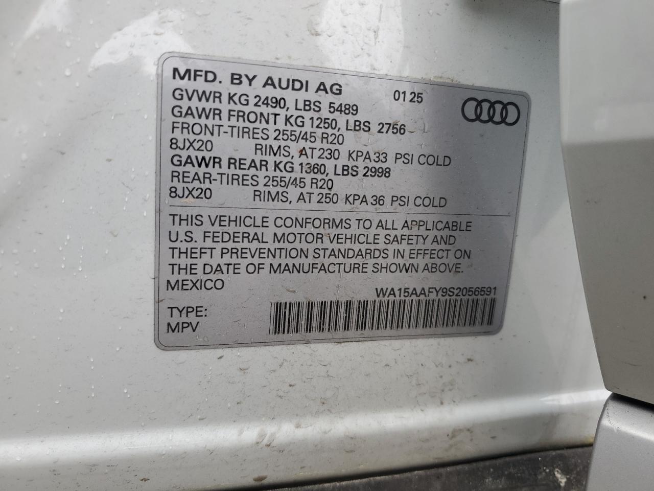 2025 AUDI Q5 SPORTBACK PRM PLS 45 photo 14